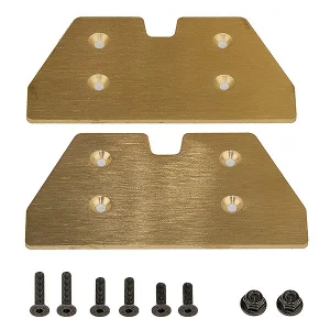 Team Associated DR10 FT Front Bumper Weights - 50G