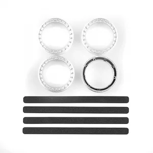Team Associated DC10 FT Adj. Wheel Rim - White (4)