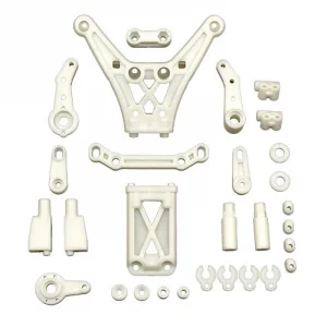 Team Associated DC10 Steering Bellcrank/Top Plate - Natural