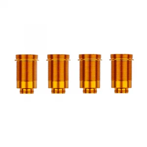 Team Associated DC10 Aluminium Shock Bodies - Gold