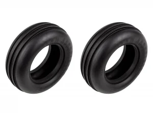 Team Associated RC10T Front Tyres - Narrow