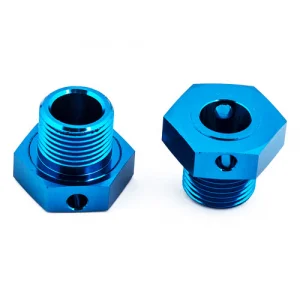 Team Associated RC8B3 Wheel Hexes +1mm Wide (2)