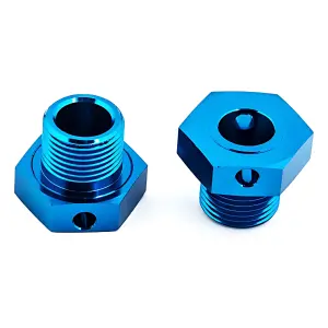 Team Associated RC8B3 Wheel Hexes +1mm Wide (2)
