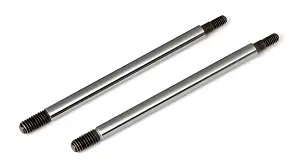 Associated RC8T3 Factory Team Chrome Shock Shafts 33.5mm