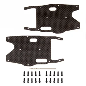 Associated RC8B3.1 FT Graphite Arm Stiffeners - Rear