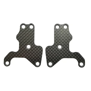 Team Associated RC8B3.2 FT Front Suspension Arm Inserts Carbon 1.2mm