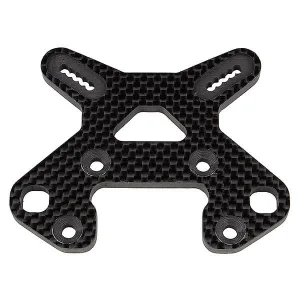 Team Associated RC8B4 FT Front Shock Tower - Carbon Fibre