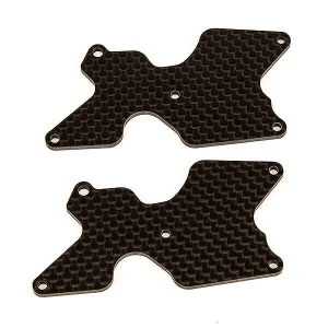 Team Associated RC8B4 FT Rear Suspension Arm Inserts - Carbon