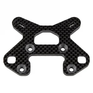 Team Associated RC8B4.1/E FT Front Shock Tower 26.5 - Carbon