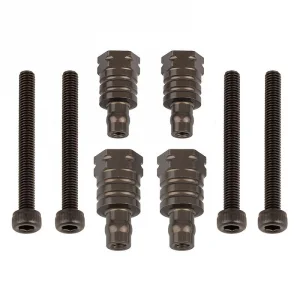 Team Associated RC8B4.1/E FT Shock Bushings 12.5mm/16mm Aluminium