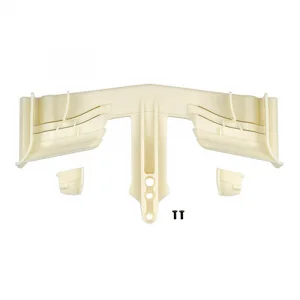 Team Associated RC10F6 Classic Front Wing - White