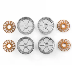 Team Associated RC10DS Wheels Front + Rear
