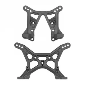 Team Associated RB10 Retro Shock Tower Set - Grey