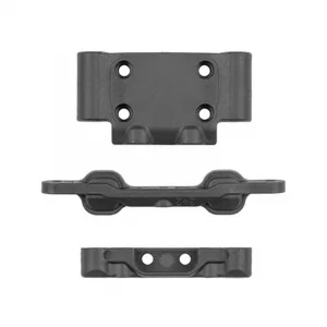 Team Associated RB10 Retro Arm Mounts/Bulkhead - Grey