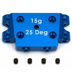 Associated B5/B5M Factory Team Aluminium. Bulkhead 25 Degree (15G)