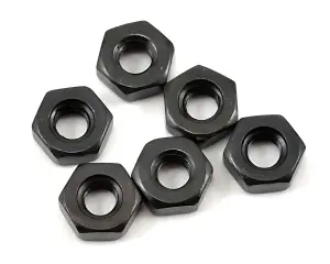 Associated M3 Nuts - Black (6)