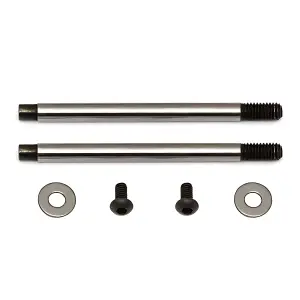 Associated 3X21 Shock Shaft V2 Chrome For AS91576 Body