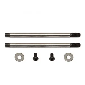 Associated 3X27.5 Shock Shaft V2 Chrome For AS91577/91578 ** CLEARANCE **