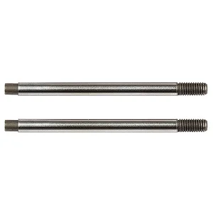 Team Associated 3X24 Shock Shafts V2 - Chrome (B74)
