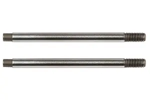 Team Associated 3X24 Shock Shafts V2 - Chrome (B74)