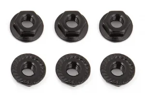 Associated M4 Serrated Nuts 