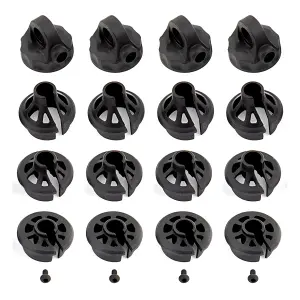 Team Associated B6.1 Shock Caps And Spring Cups