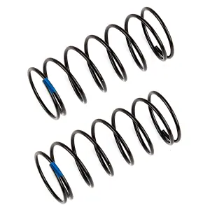 Team Associated Front Shock SP Rings Blue 3.90 LB/In L44mm