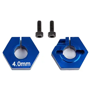Associated Factory Team Clamping Wheel Hex 4.0mm Offset (2)
