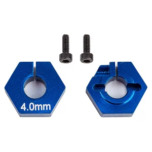 Associated Factory Team Clamping Wheel Hex 4.0mm Offset (2)