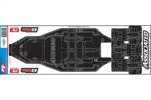 Associated B6.2 FT Chassis Protective Sheet