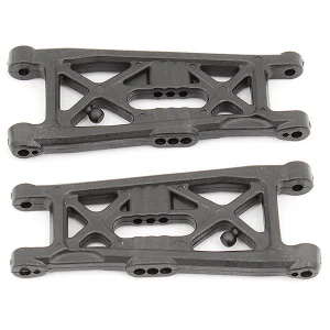 Team Associated B6.3 FT Front Susp. Arms Flat Carbon Fibre