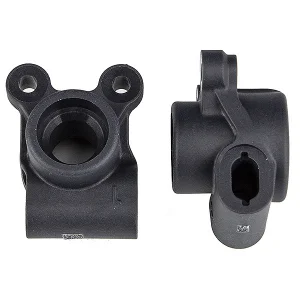 Associated B6.2 FT Rear Hubs Carbon
