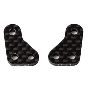 Team Associated B6.3 FT Carbon Fibre Steering Block Arms Ht+1