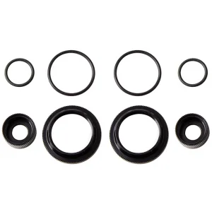 Associated 12mm Shock Collar + Seal Retainer Set - Black