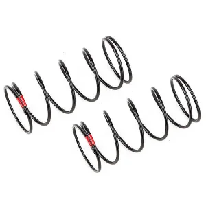 Team Associated 13mm Front Shock Springs Red 4.0Lb/In - L44 - 6.25T - 1.2D
