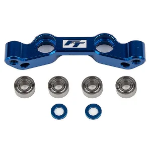 Team Associated RC10B6.4 FT Steering Rack - Blue Aluminium