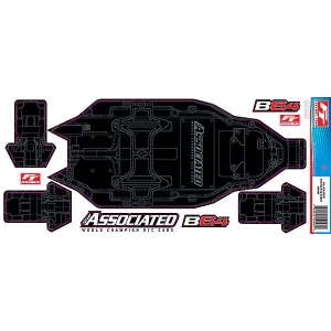 Team Associated RC10B6.4 FT Ch Assis Protective Sheet - +3mm -