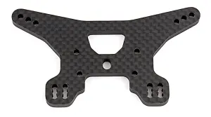 Team Associated B64 Rear Shock Tower - Woven Carbon Fibre