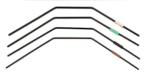 Team Associated B64 Roll Bar Set - Front - Soft