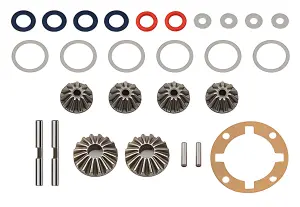 Team Associated B64 Gear Diff Rebuild - Metal