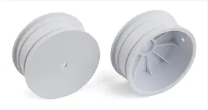 Associated Buggy Wheel 12mm Hex 2.2 4WD Front White