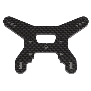 Associated B74.1 FT Rear Shock Tower 31mm V2 Carbon Fibre