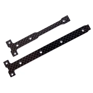 Associated B74.1 FT Chassis Brace Support Set 2.0mm Cf