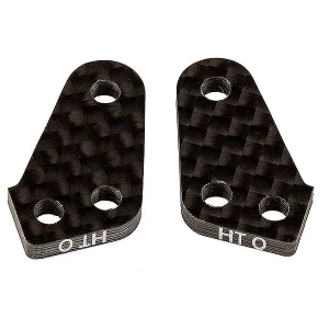 Team Associated B74 FT Carbon Fibre Steering Block Arms Ht0