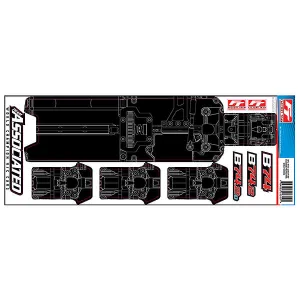 Team Associated RC10B74.2 FT Chassis Protective Sheet - Print