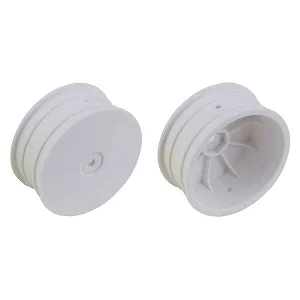 Team Associated 12mm Hex 2.2 4WD Front White Wheels B74 +1.5mm ** CLEARANCE **