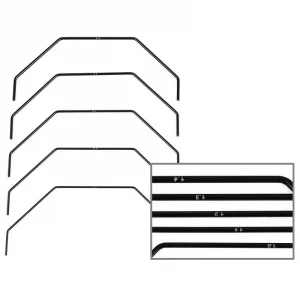 Team Associated RC10B7 Front Anti Roll Bar Set
