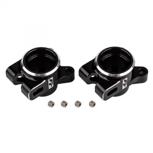 Team Associated FT RC10B7 Rear Hub Set Black Aluminium