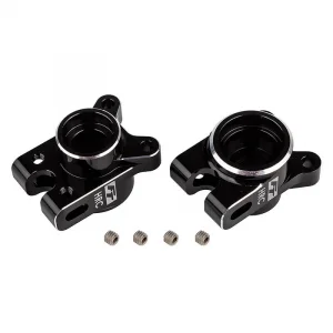 Team Associated FT RC10B7 Rear Hub Set HRC Black Aluminium ** CLEARANCE **