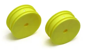 RC10B4 Front 2.2 Wheels Yellow